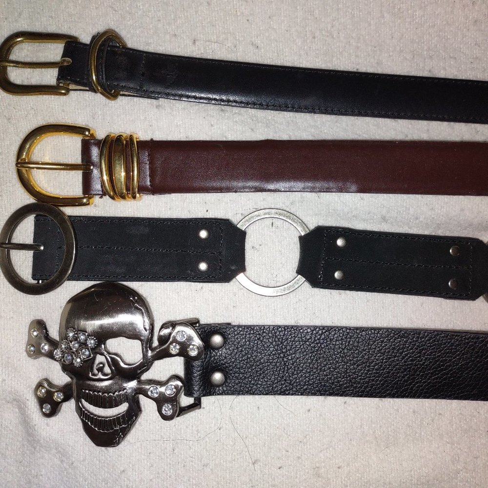 4 Belts Sz L